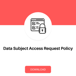 Data Subject access request policy